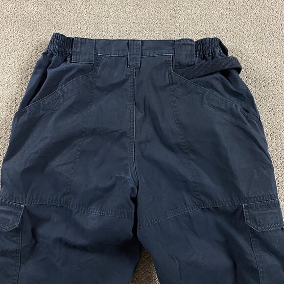 5.11 Tactical Series Ripstop Cargo Pants Men's 34 x 30 Measures 30 x 29 Blue - Picture 4 of 12